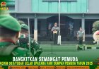 Bangkitkan Semangat Pemuda, Kodim 0811/Tuban Gelar Upacara Hari Sumpah Pemuda Tahun 2025 
