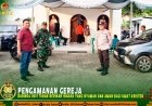 Pastikan Ibadah Umat Kristiani Berjalan Nyaman dan Aman, Babinsa Kodim 0811/Tuban Melaksanakan Pengamanan Gereja