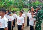 Upaya Membina Generasi Muda Yang Berkualitas, Babinsa Kodim 0811 Tuban Latih LBB Siswa MI Al Manarul Mubin Soko